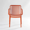 Image of Silla linea tube de plástico con apoya brazos