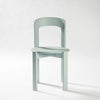 Image of Silla linea Rey de madera maciza de caucho