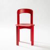 Image of Silla linea Rey de madera maciza de caucho