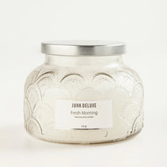 VELA SIN AROMA EN ENVASE DE VIDRIO- MEDIUM 12.7XH9.8CM