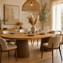 Mesa de comedor Kyoto extensible de 1.20 mts a 2.40 mts