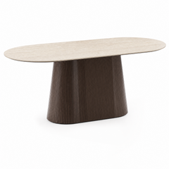 Mesa Glow travertino - negro