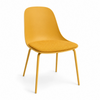 Image of Silla de comedor Línea Odense de plástico con almohadón