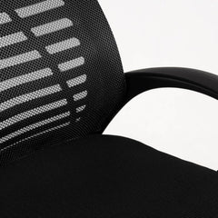 Sillón de oficina Rex neumática - Negro