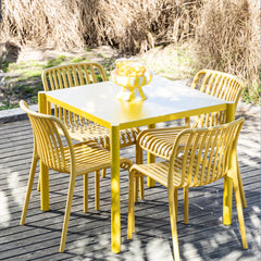 Silla linea tube de plástico