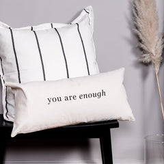 Almohadon 60x30 Enough - Crudo