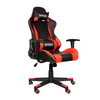 Image of SILLA GAMER tapizada en Ecocuero, con regulador de altura y reclinable. Apoya cabeza y apoya brazos