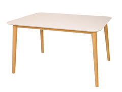 Mesa Norway con tapa blanca y patas tulip