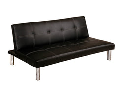 Sofá cama Alexis tapizado en ecocuero : 1.80 mts x 96 cm