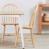Image of Pack de sillas nordicas Windsor madera natural